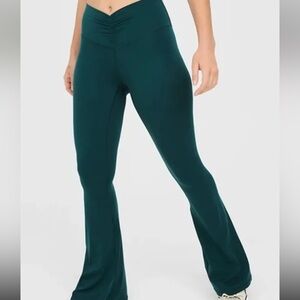 Aerie Real Me High Waisted scrunch Flare Legging